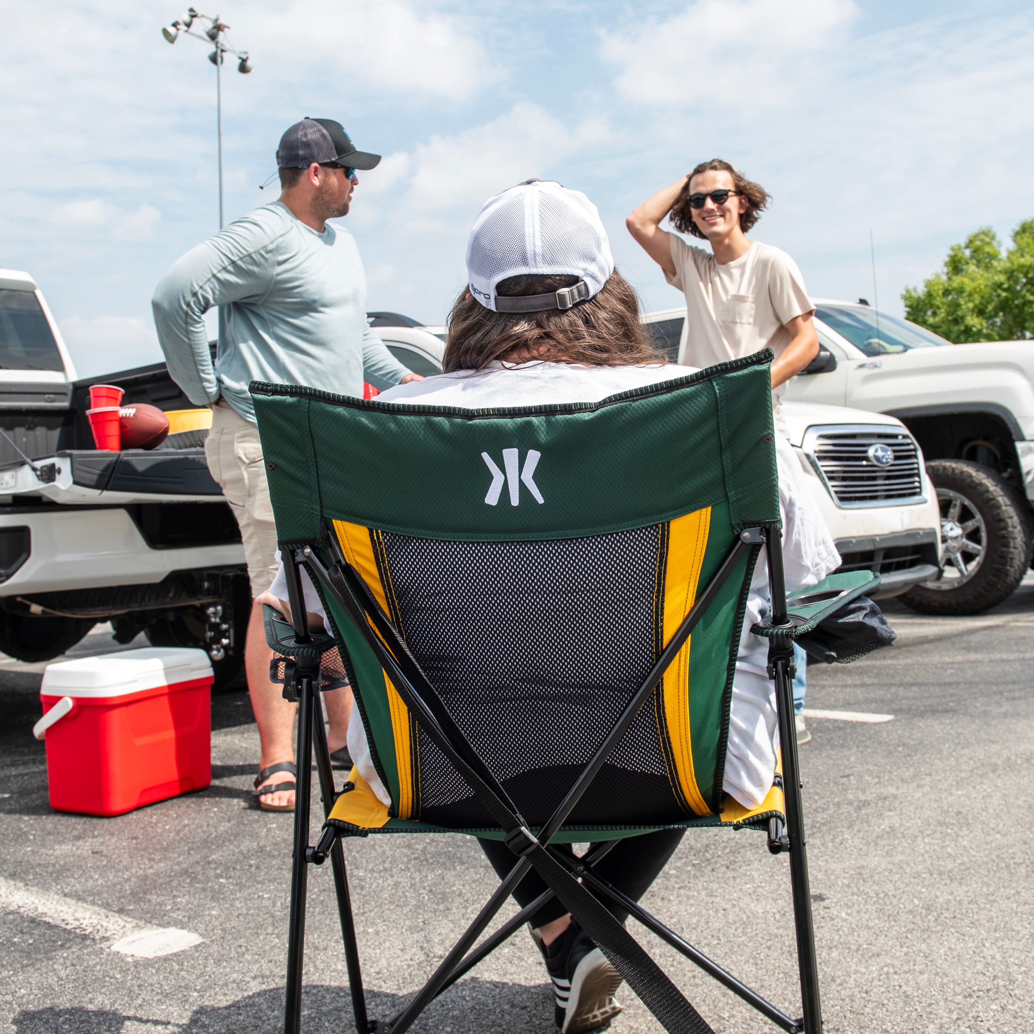 Green Bay Packers Dual Lock Pro Chair