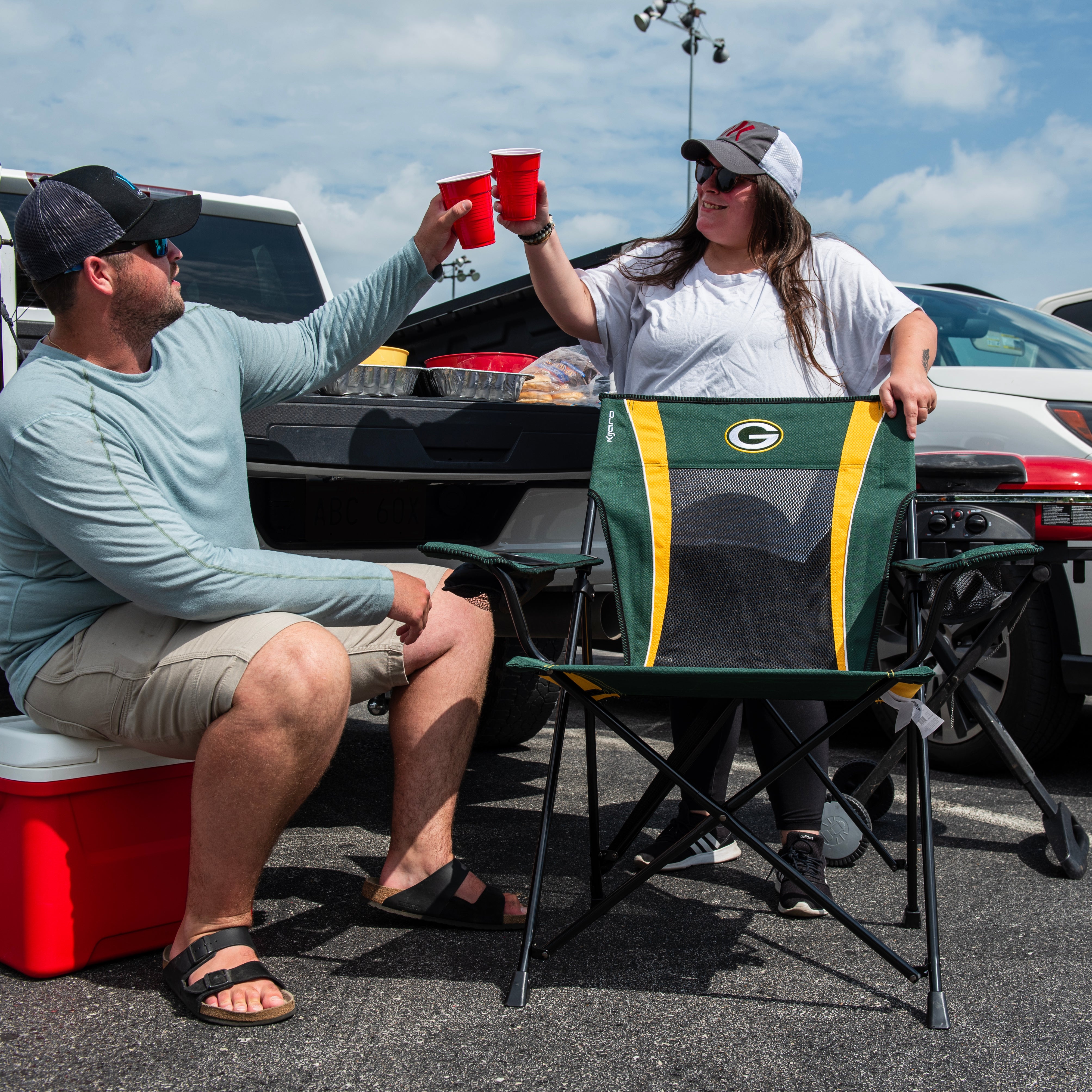 Green Bay Packers Dual Lock Pro Chair