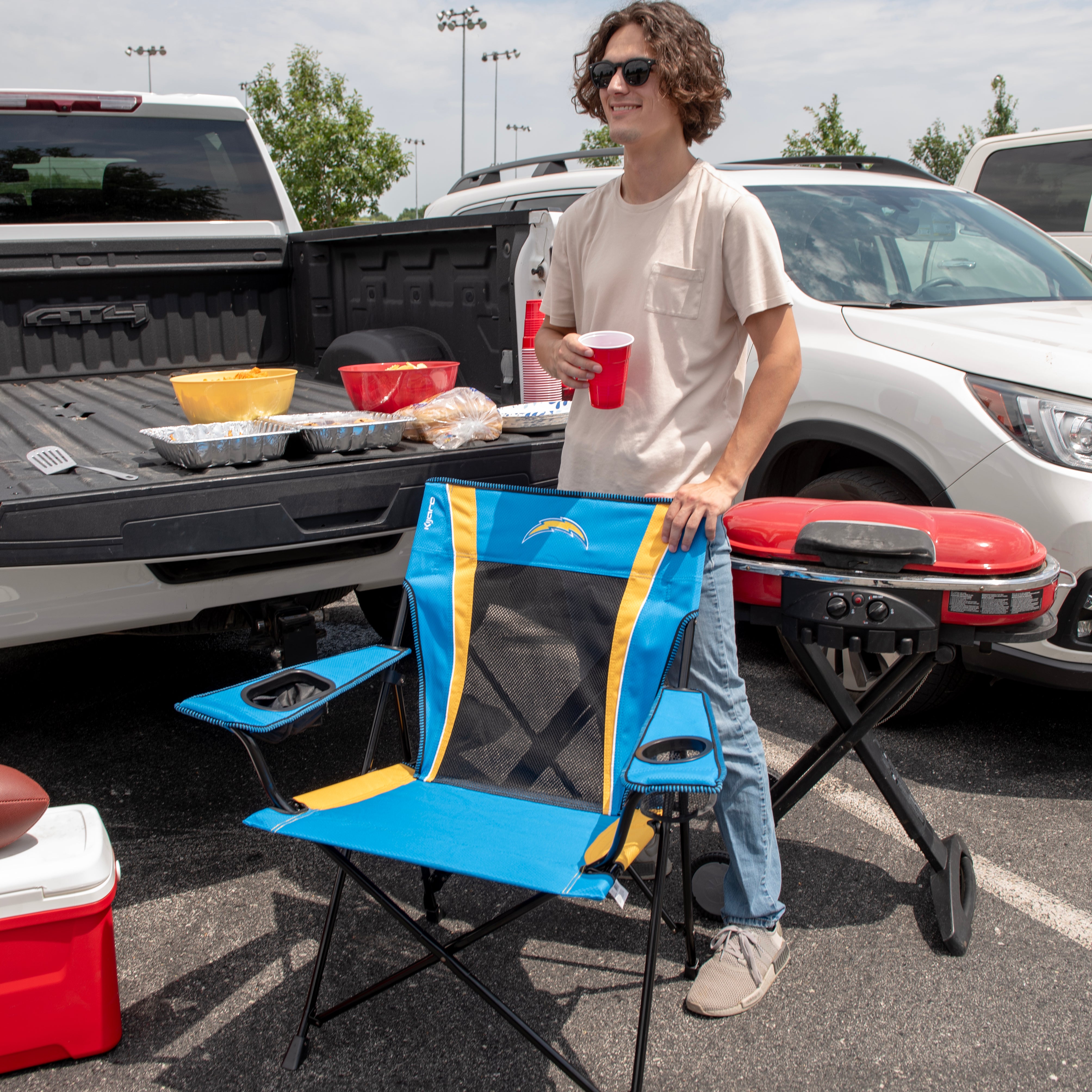 Los Angeles Chargers Dual Lock® Pro Chair