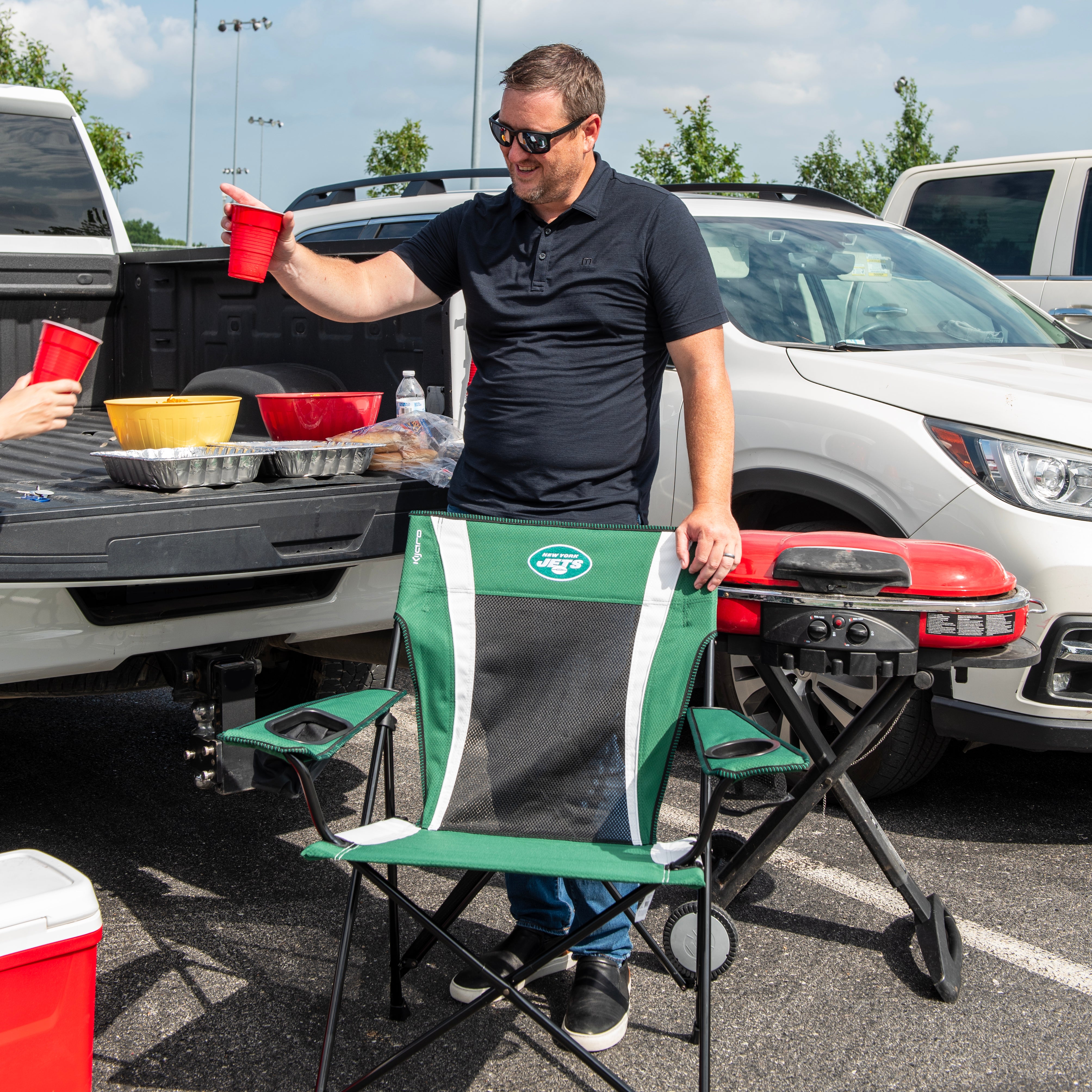 New York Jets Dual Lock Pro Chair