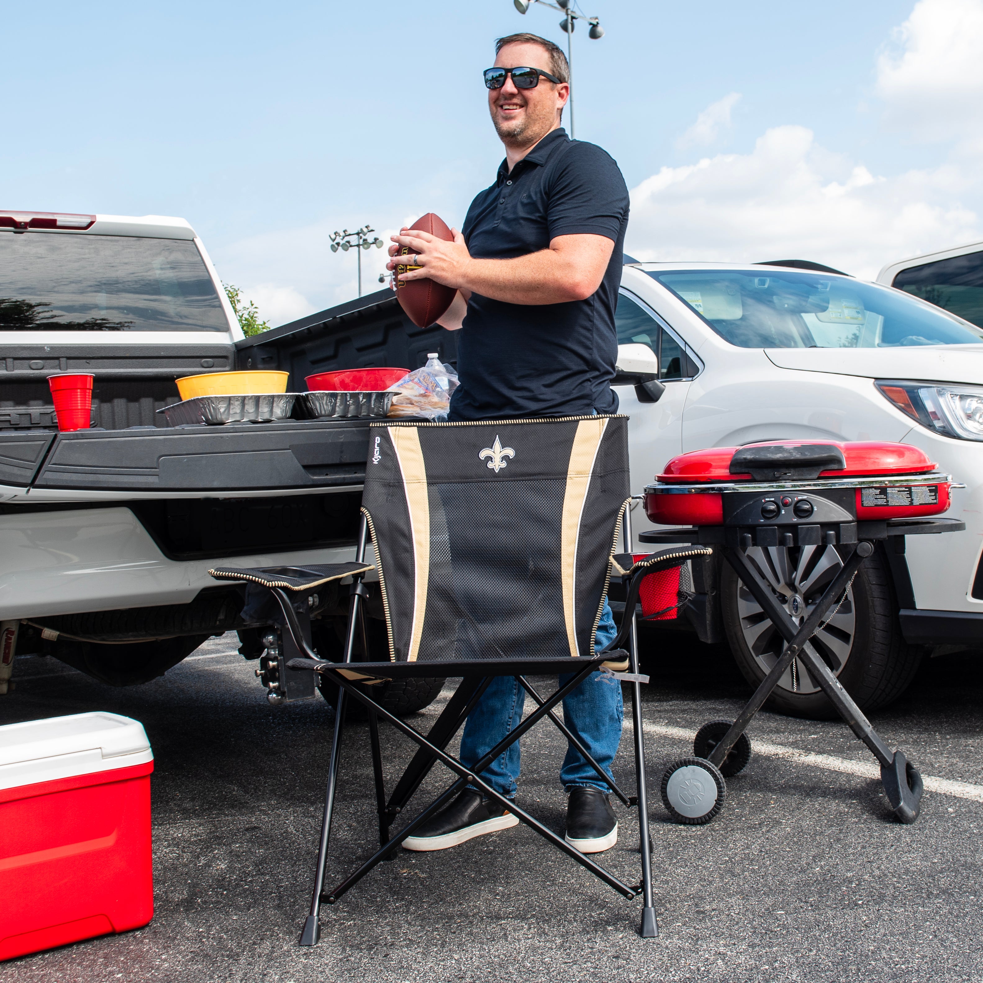 New Orleans Saints Dual Lock® Pro Chair