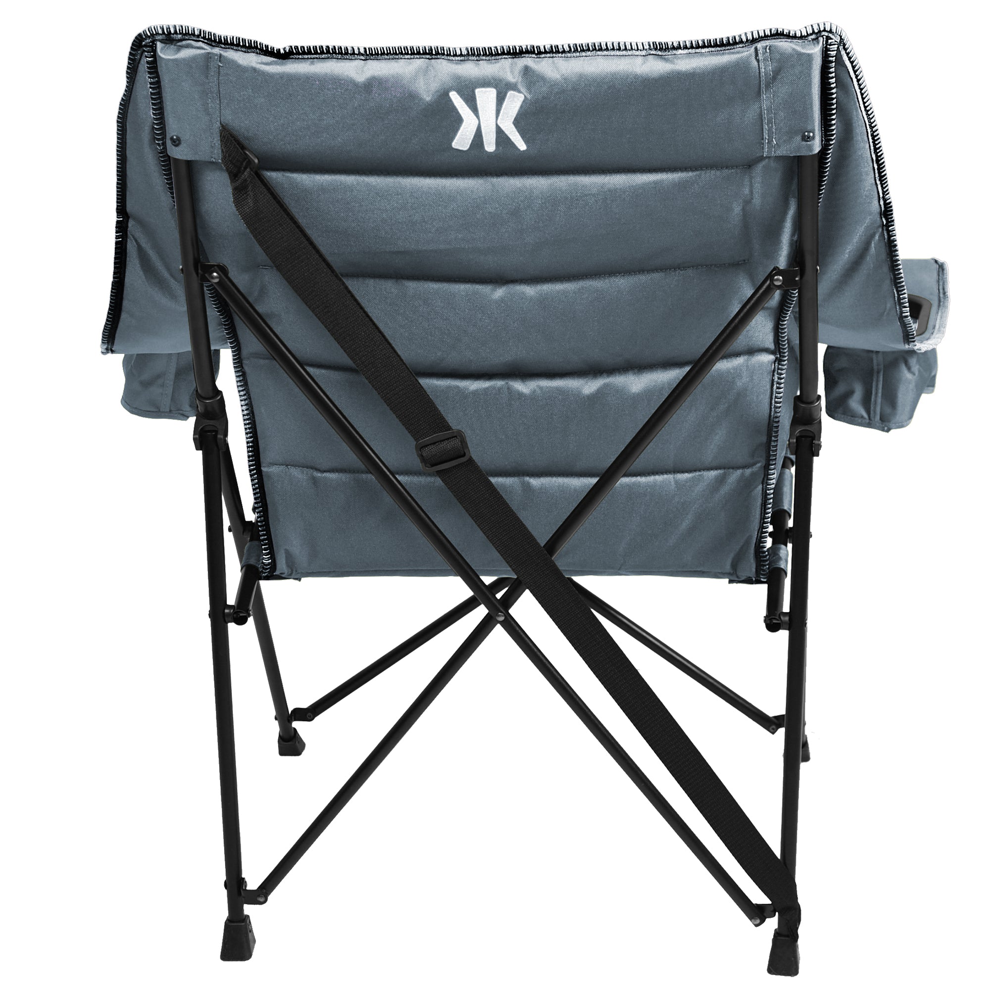 Quilted Club Chair - Hallett Peak Gray