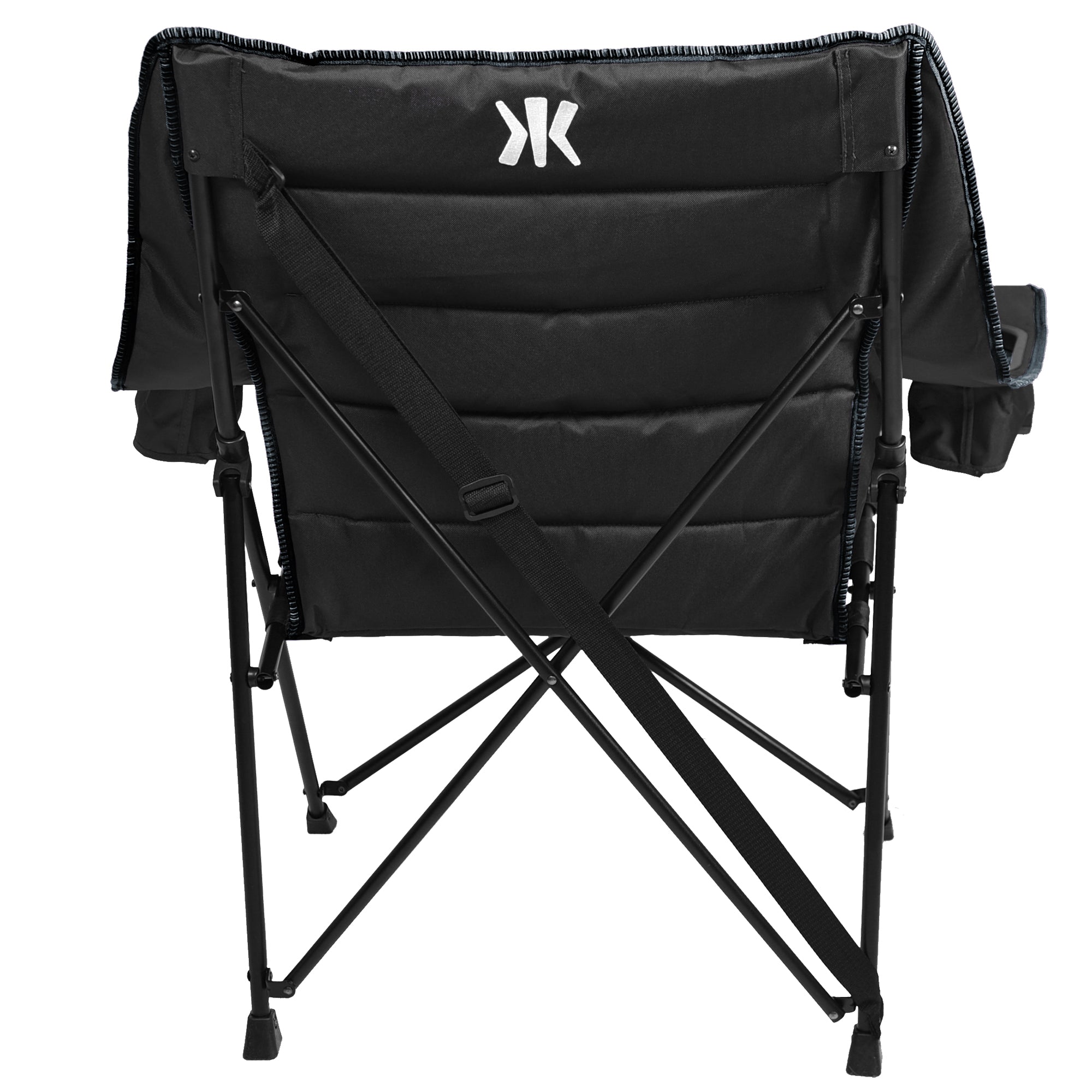 Quilted Club Chair - Vik Black