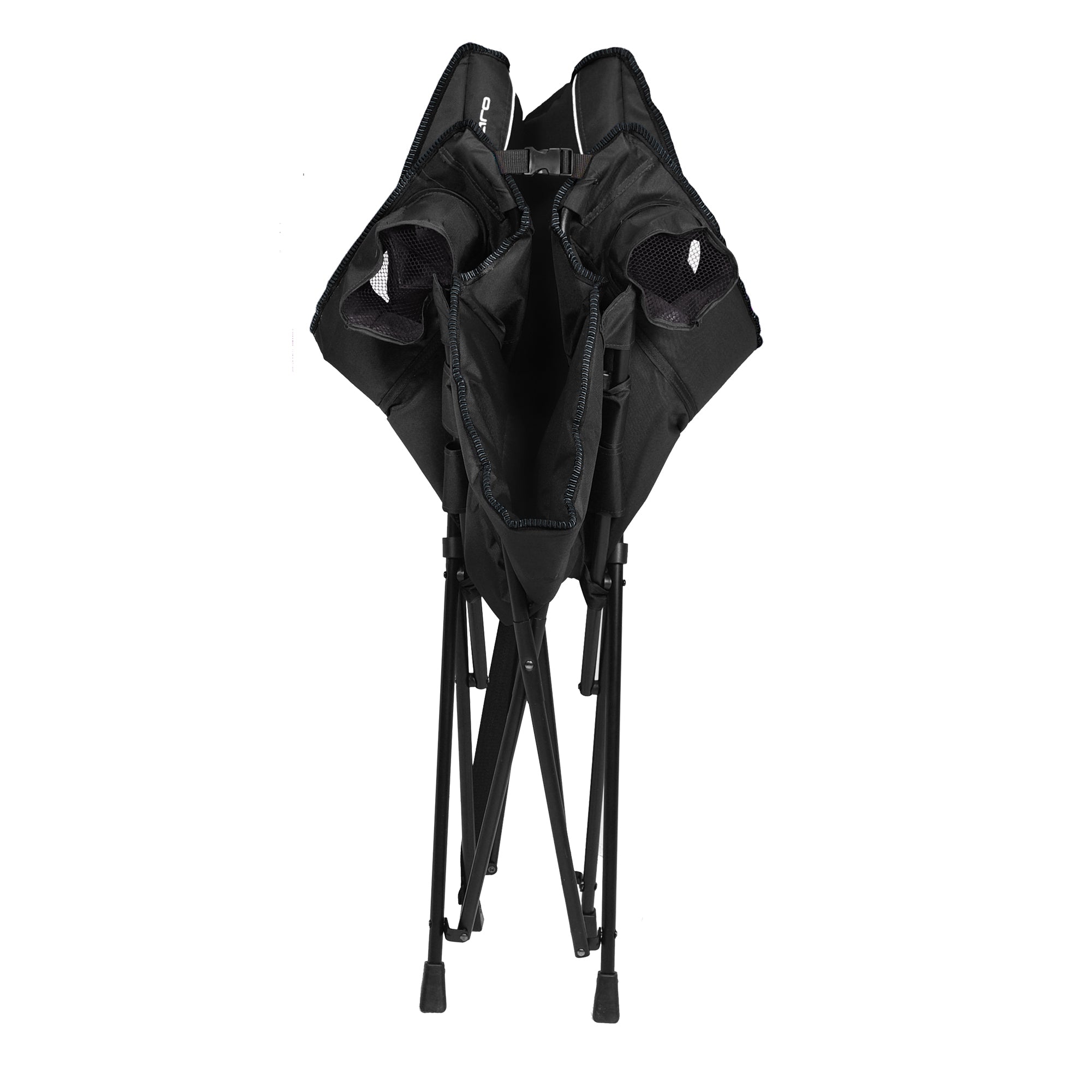 Quilted Club Chair - Vik Black