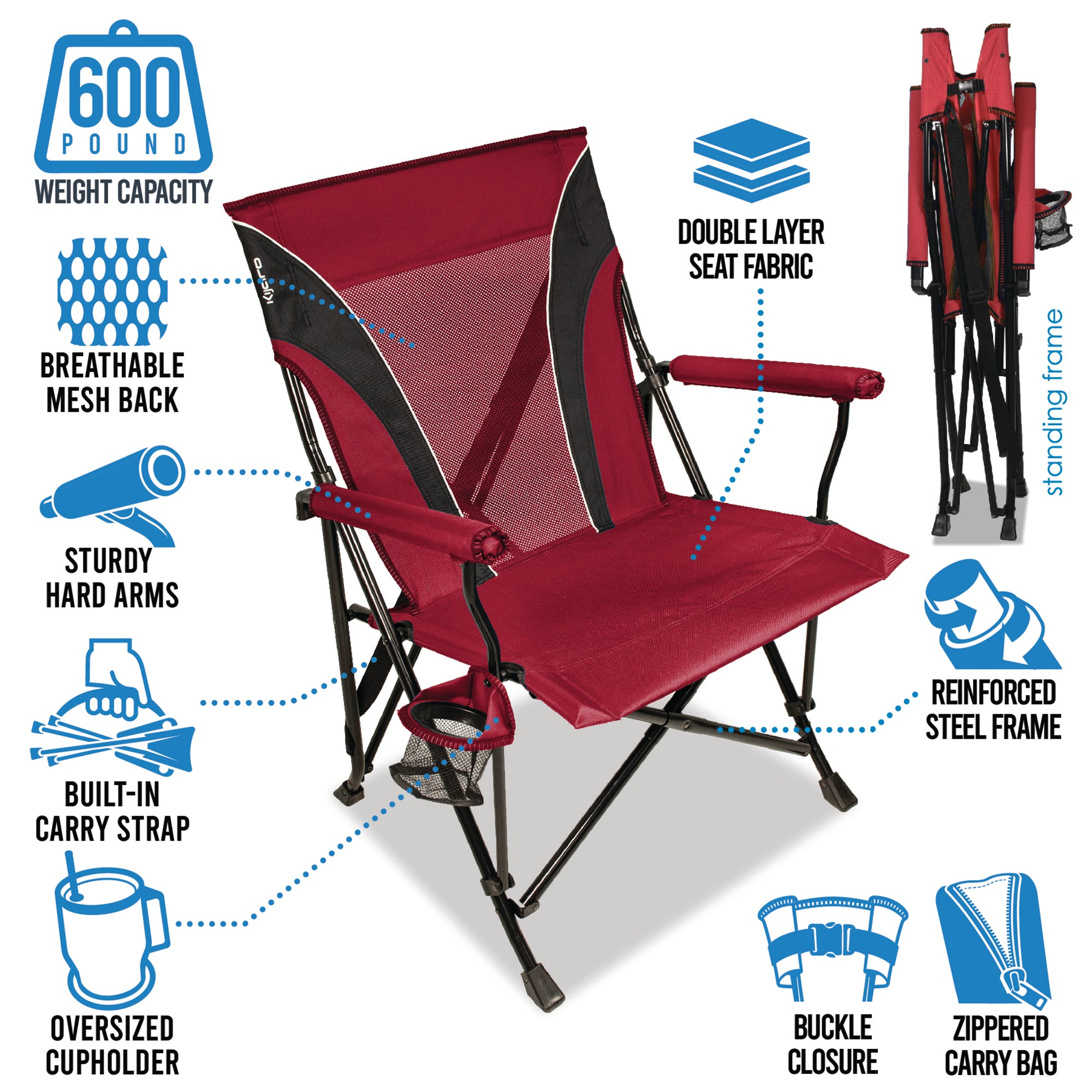 Atlas Chair - 600 lb. weight capacity