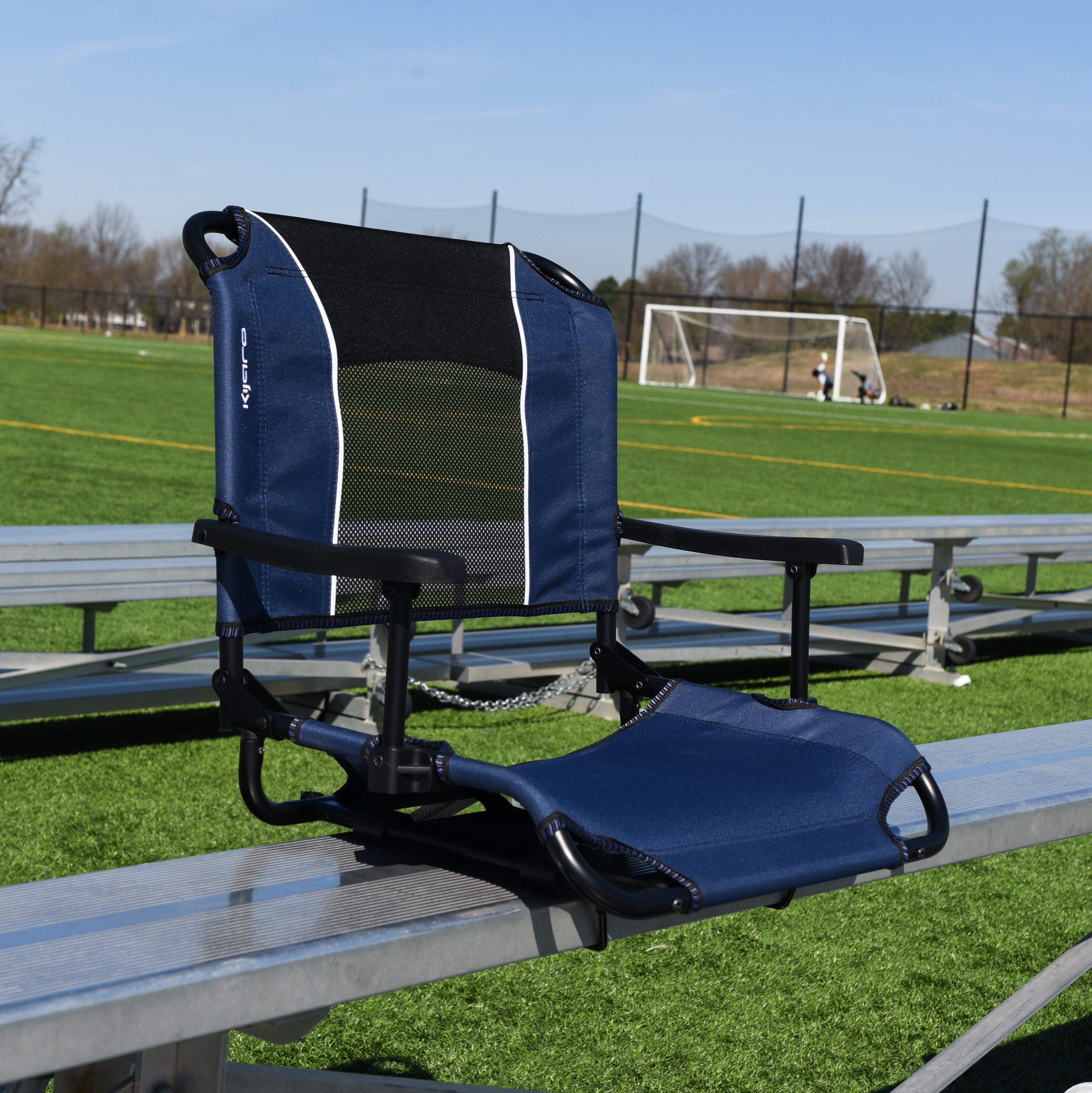 Dual Lock Stadium Seat with Arms