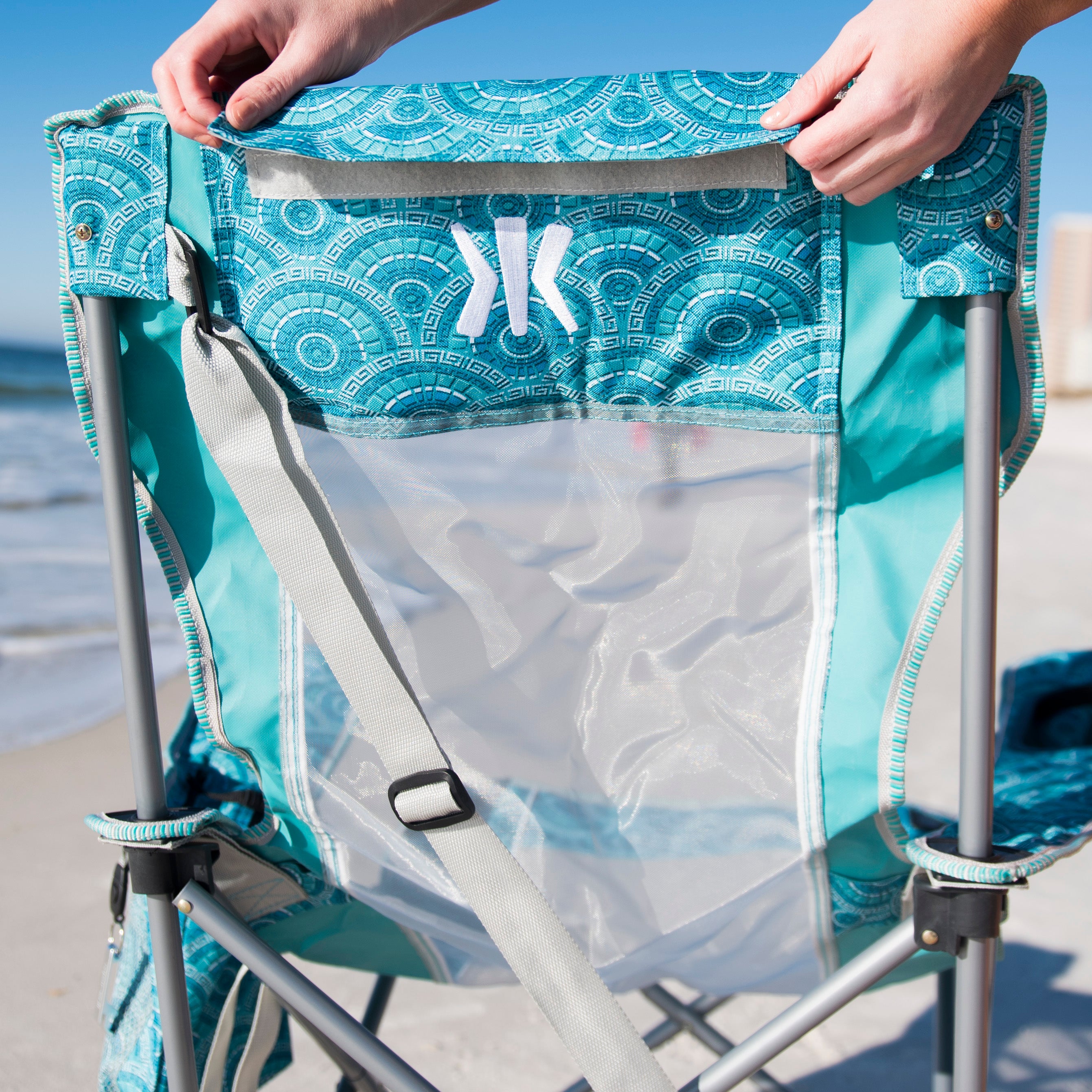 Coastal Collection Destination Print Beach Sling