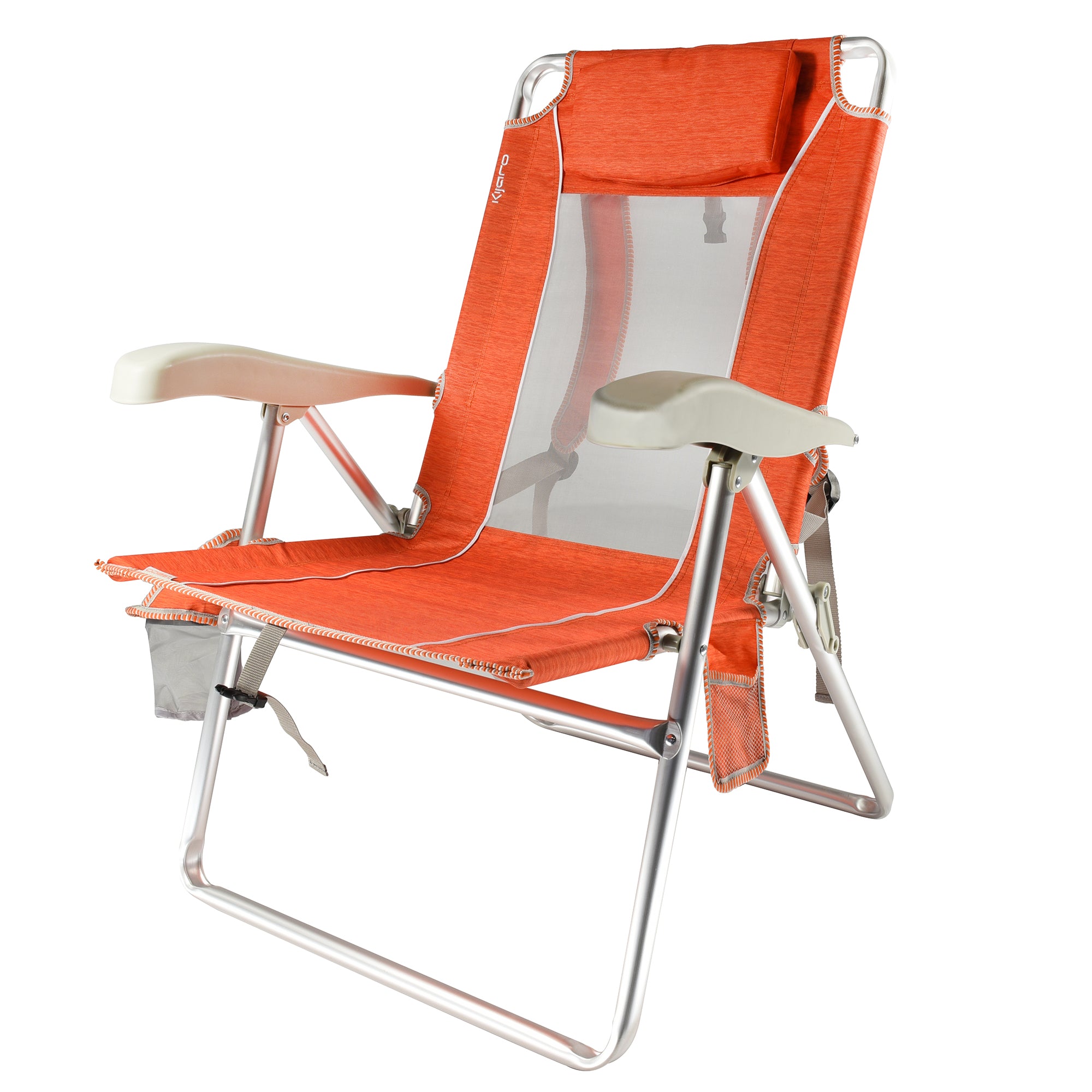 Tidal Wave 5 Position Tall Reclining Beach Chair