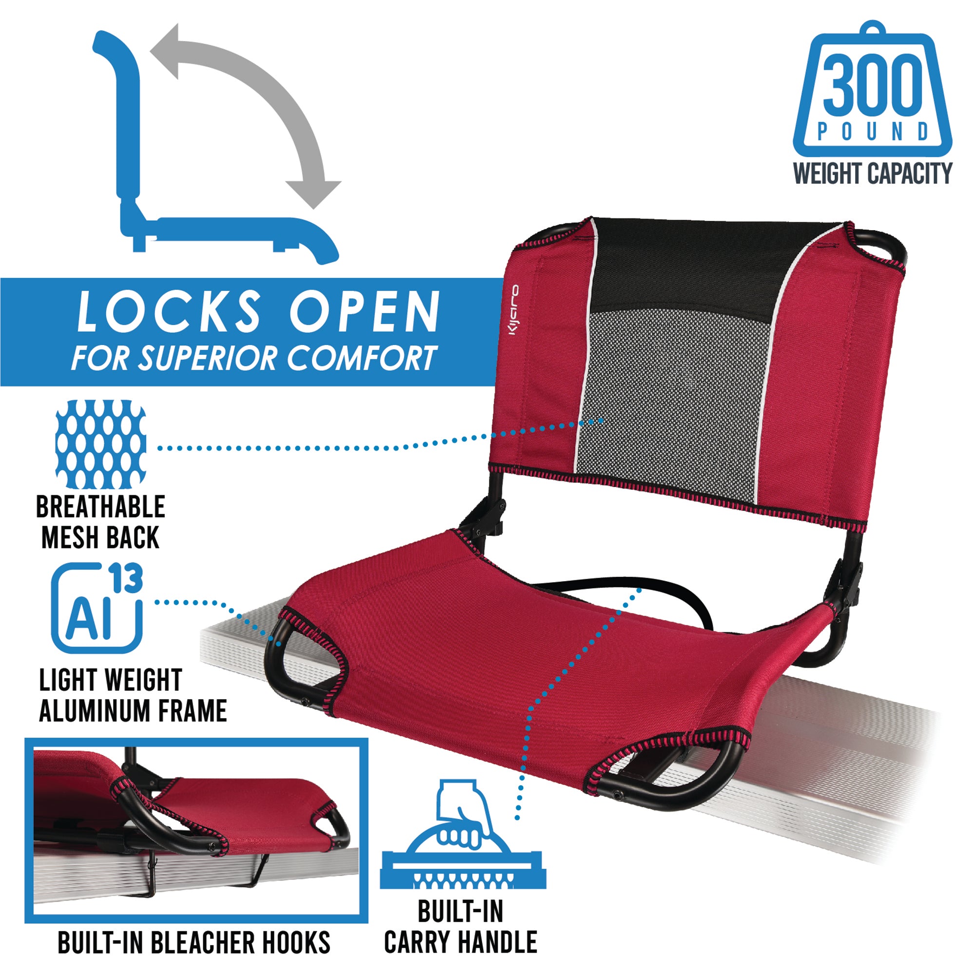 Locked-In Stadium Seat