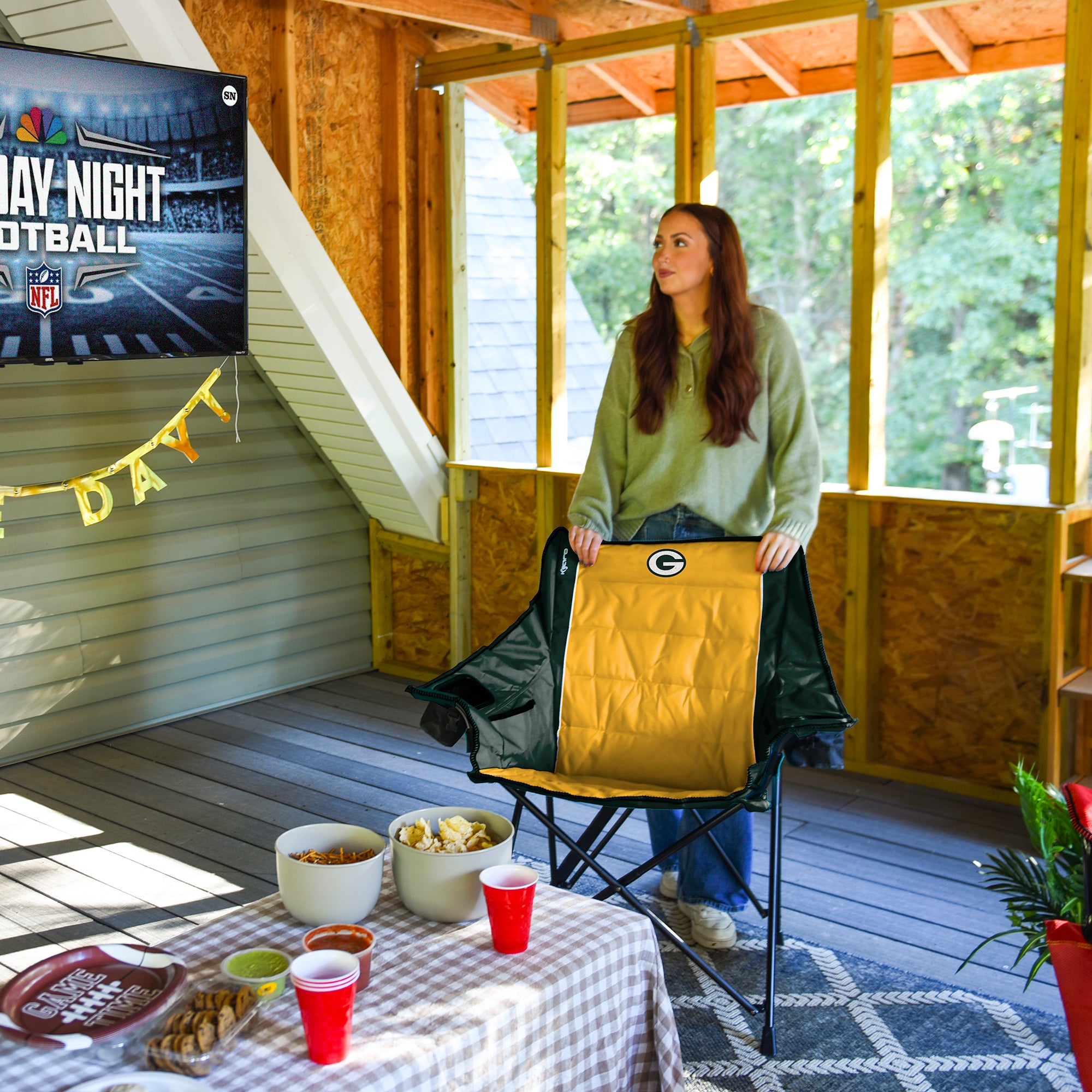 Kijaro Quilted Club Pro - NFL - Green Bay Packers