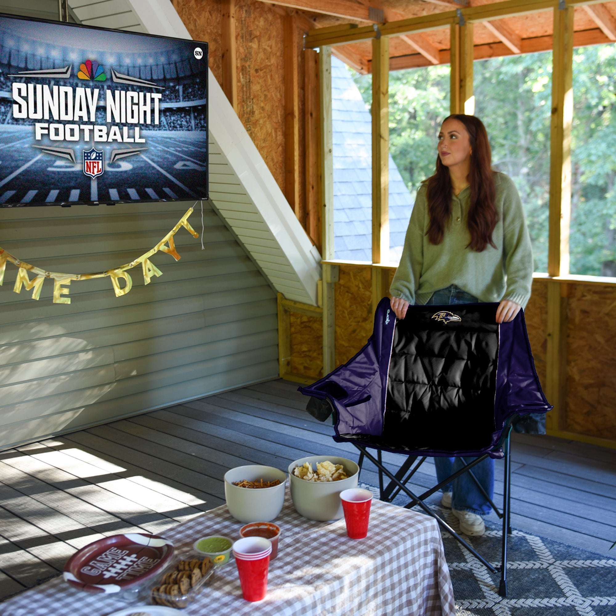 Kijaro Quilted Club Pro - NFL - Baltimore Ravens