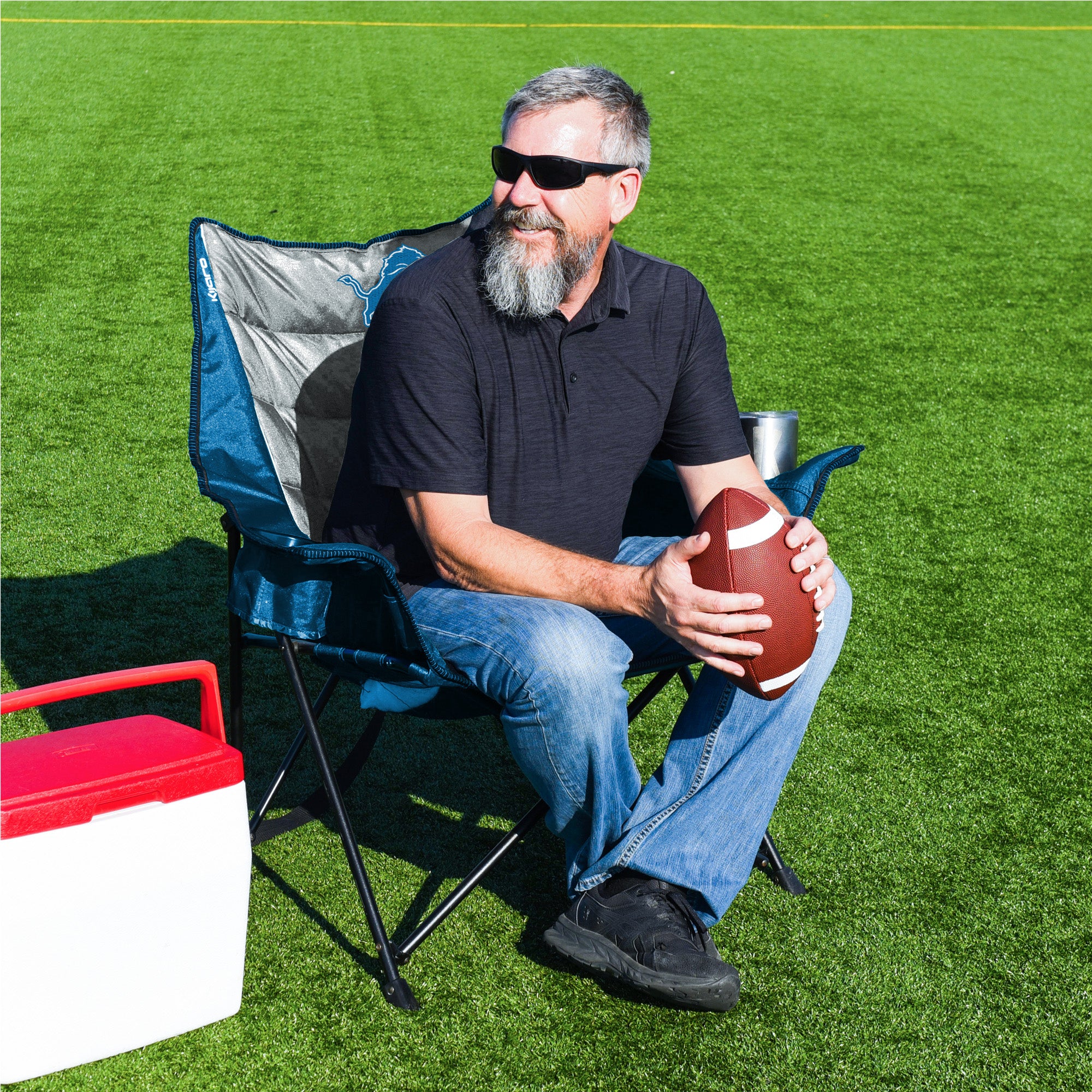 Kijaro Quilted Club Pro - NFL - Detroit Lions