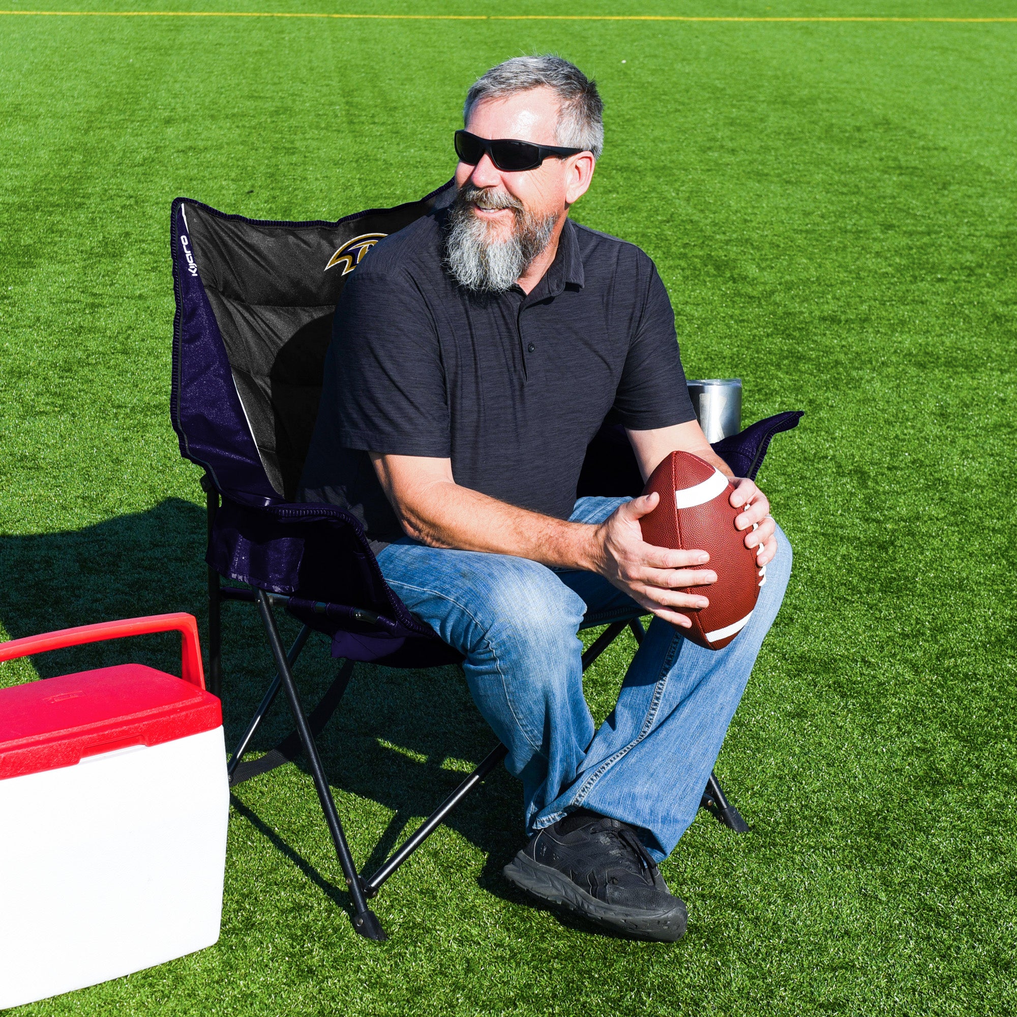 Kijaro Quilted Club Pro - NFL - Baltimore Ravens