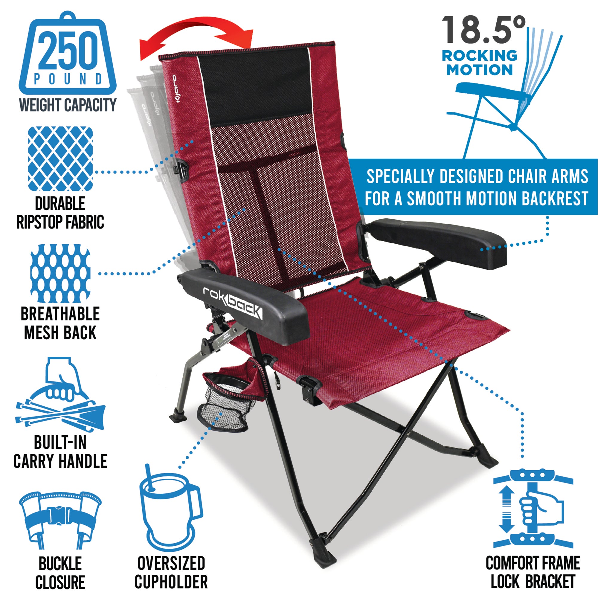 Rok-Back™ Apex Rocker Chair