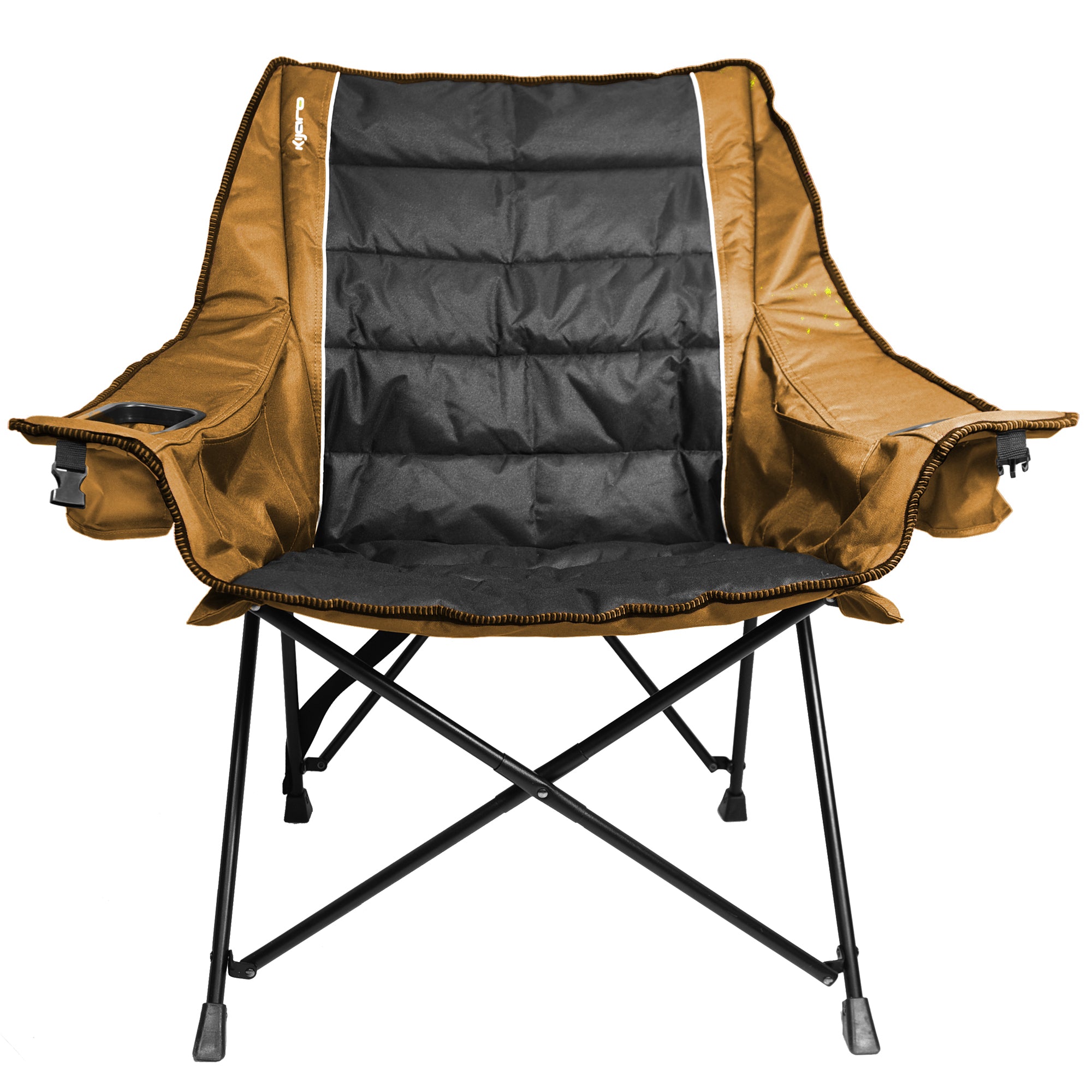 Quilted Club Chair - Aspen Gold