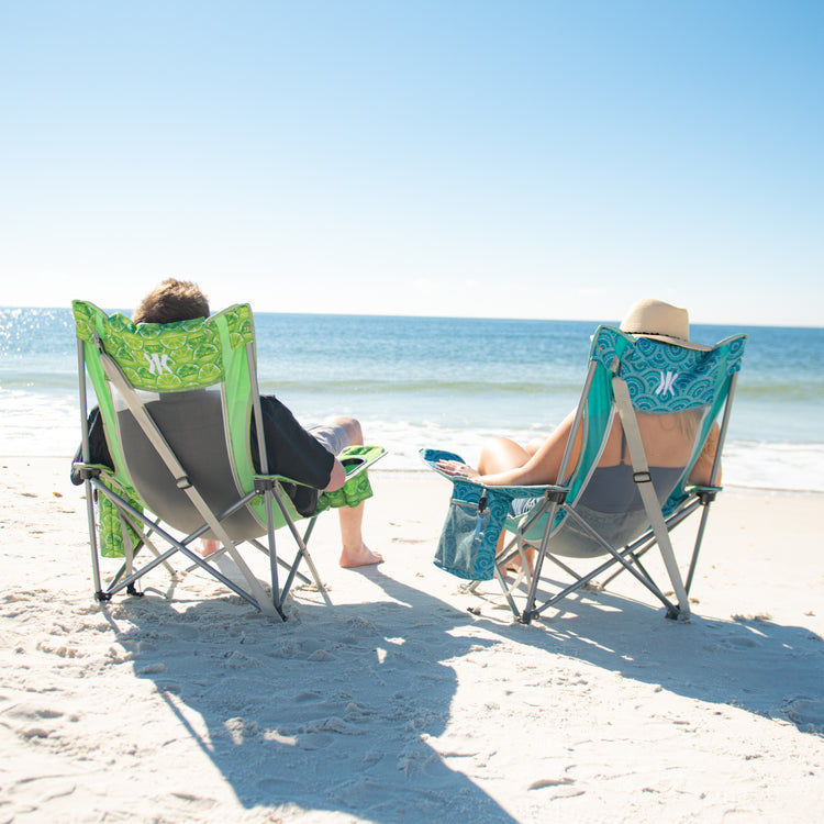 Turquoise on sale beach chair