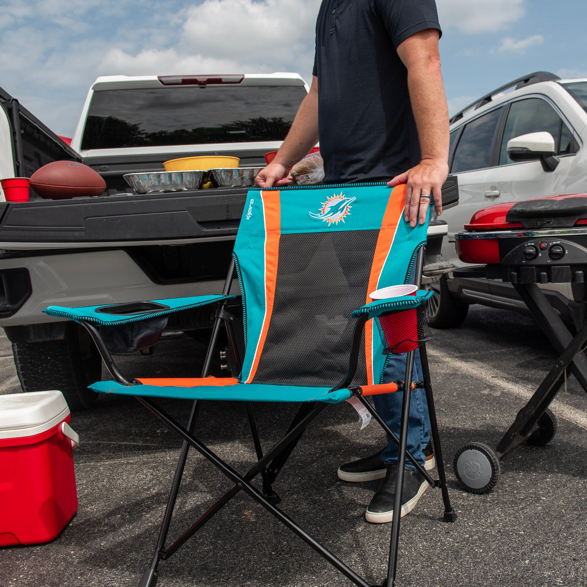 Miami Dolphins Dual Lock® Pro Chair
