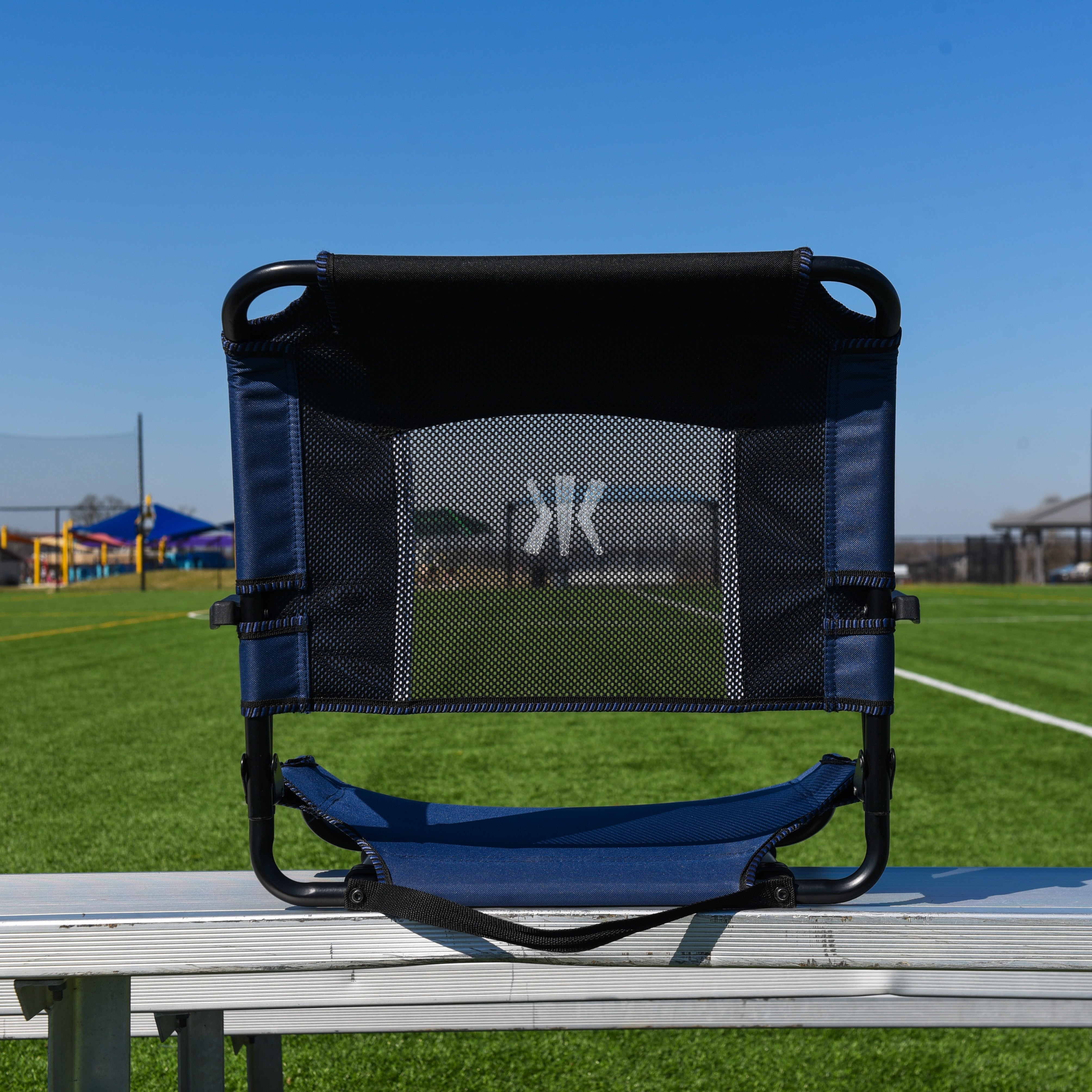 Dual Lock Stadium Seat with Arms