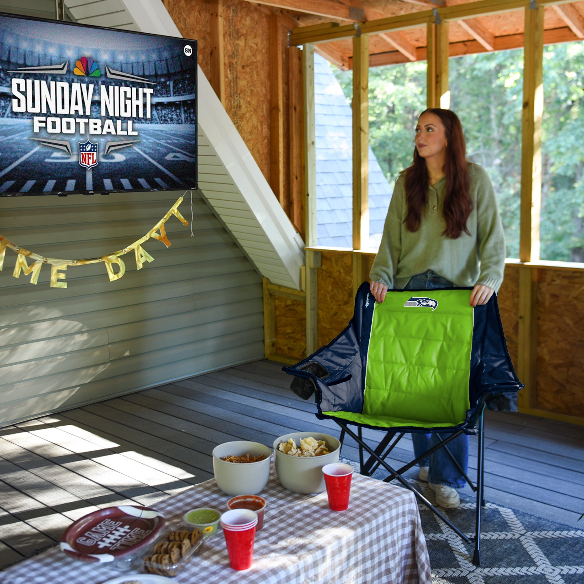 Kijaro Quilted Club Pro - NFL - Seattle Seahawks