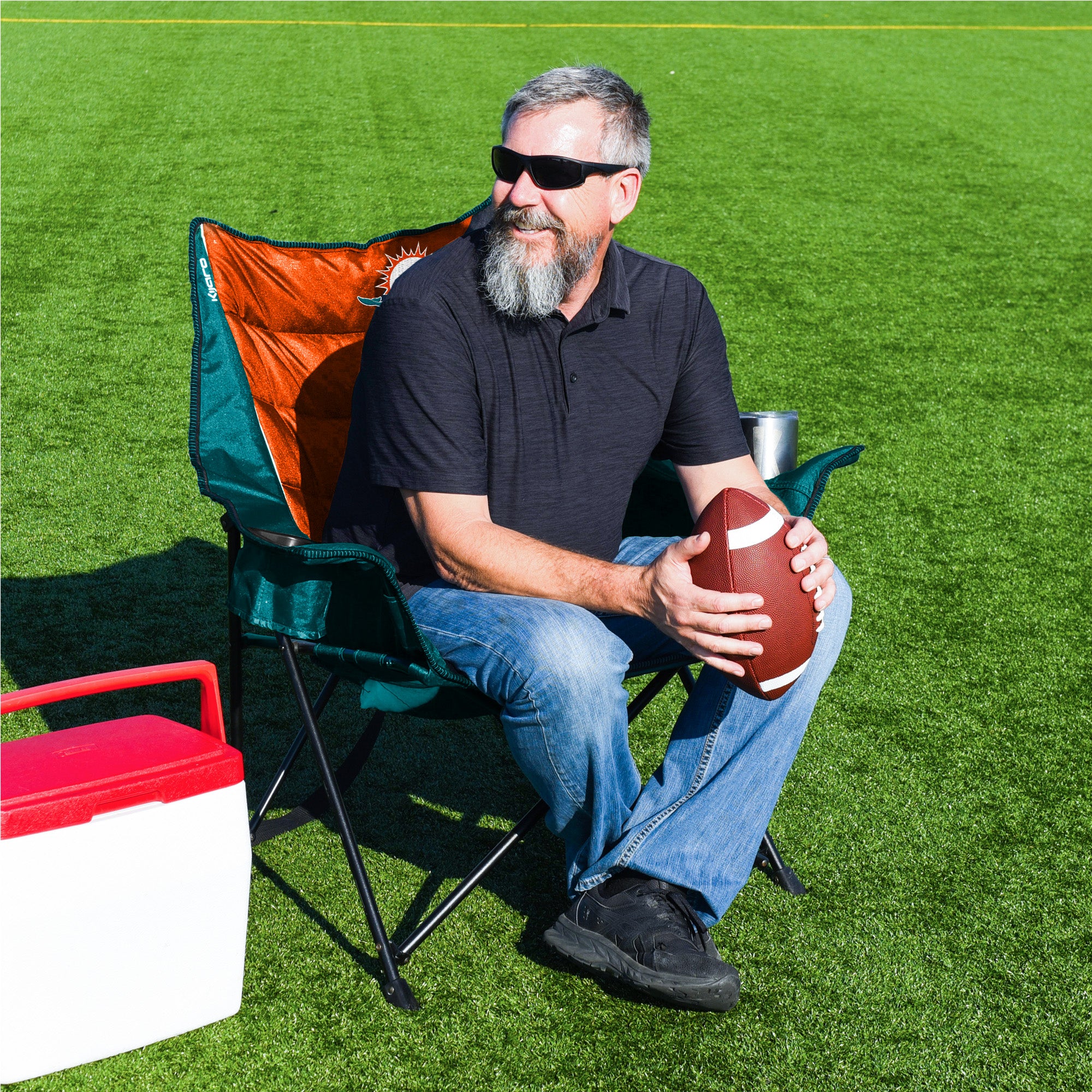 Kijaro Quilted Club Pro - NFL - Miami Dolphins