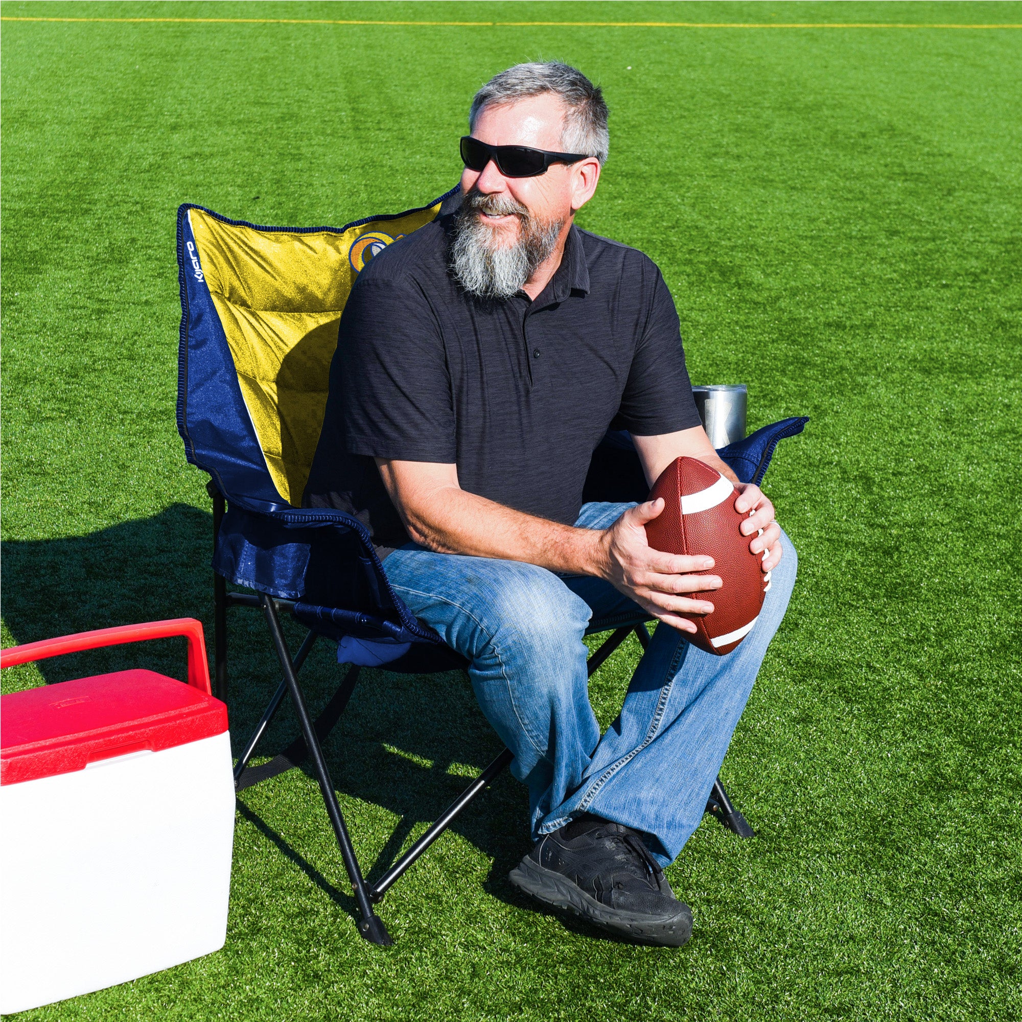 Kijaro Quilted Club Pro - NFL - Los Angeles Rams