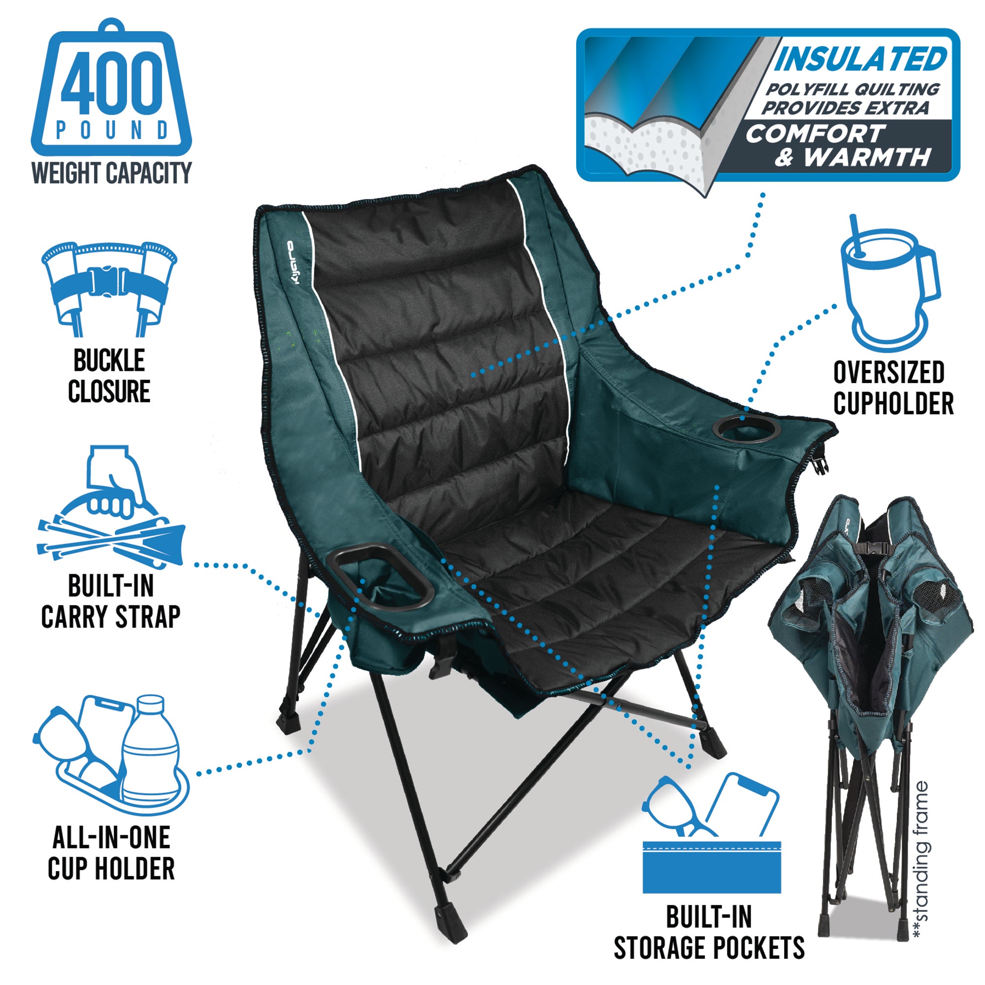 Quilted Club Chair